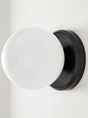 West Elm Hayes 1 Light Sconce 6" Circular Lighting Decor